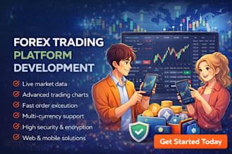 develop a forex trading website and application