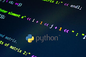 create custom python projects or scripts with clean code