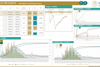 support you with reports, dashboards, trackers, and more