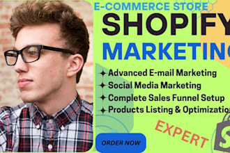 promote shopify store, ecommerce shopify marketing