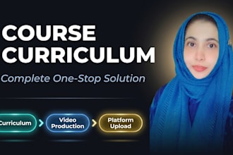 create online course content and design course curriculum