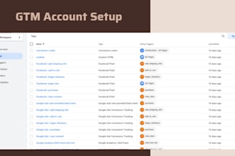 track ecommerce events using google tag manager GTM