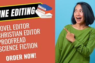 line edit and proofread christian self help book manuscript editing service