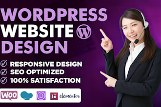 design an awesome responsive wordpress website