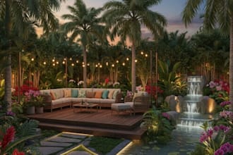 create your dream outdoor landscape professionally