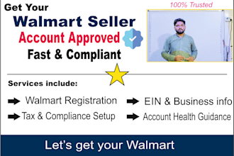 walmart seller account creation and ein etc