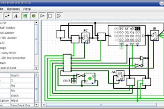 design and simulate digital logic circuits using logisim