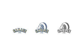 create a modern and dynamic fitness and gym logo