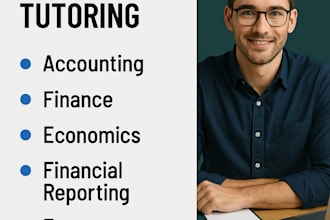 be your tutor in accounting and finance