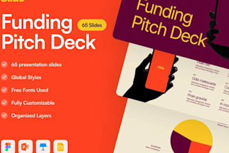 design pitch deck redesign powerpoint presentation business investor pitch deck