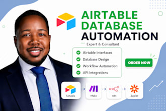 setup airtable database, airtable automation, airtable crm, softr webapp expert