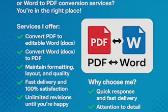 covert word to pdf or pdf to word