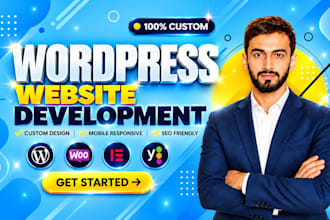 do website development, wordpress website and wordpress business website
