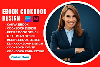 design meal plan, cookbook, recipe book, kdp cookbook cover, canva recipe ebook