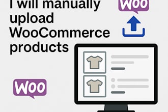 manually upload woocommerce products from any website or file