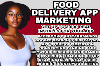 food delivery marketing mobile app marketing app promotion food app advertising