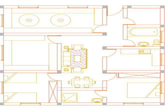 do floor plans in autocad