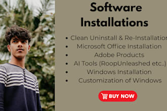 install any software remotely