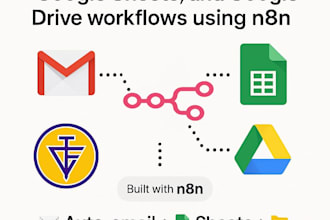 automate your gmail, sheets, and drive workflows using n8n