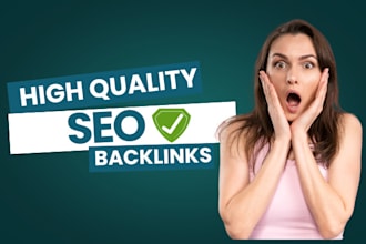 create high quality SEO backlinks