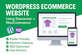 build a stunning wordpress website with woocommerce