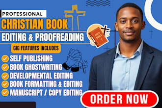 do christian book proofreading, ebook editing, christian book editor