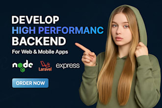 develop secure and high performance backend solutions