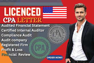 audit financial CPA US, accountant, review financial statement