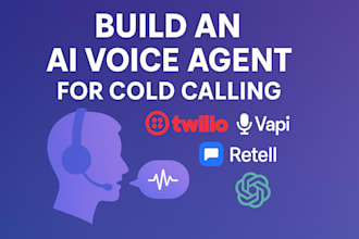 build an ai voice agent or cold calling bot using twilio, vapi, retell and gpt