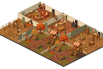 2d game asset top down pixel art animation isometric pixel game art sprite sheet