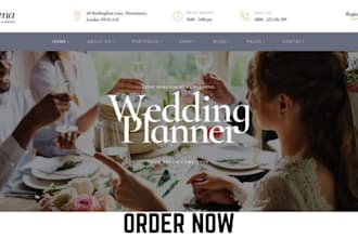 event planning website party rental website wedding planning website