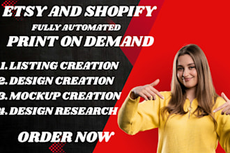 set up etsy print on demand pod store with printify printful gelato etsy seo