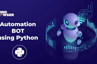 do python web scraping bot, product scraping bot, web automation, monitor bot