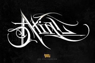 design a logo for your rock or metal band