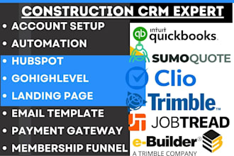 setup servicetitan ebuilder CRM jobtread tremble clio sumoquote quickbook