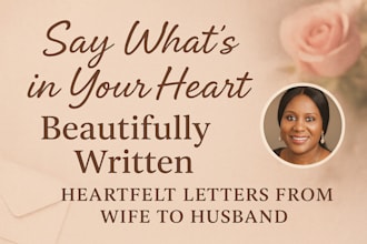 write heartfelt letters for marriage healing closure or reconciliation
