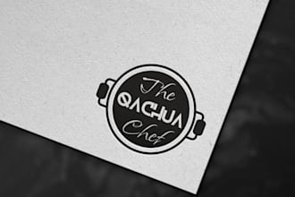 design a clean, modern and minimalist logo for your brand