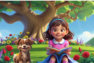 children story, kids story book, kid story book