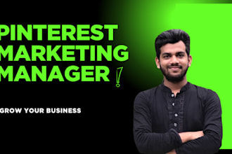 be your pinterest marketing manager