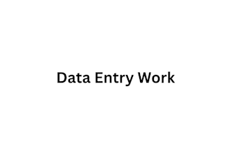 do data entry work in 1 hours
