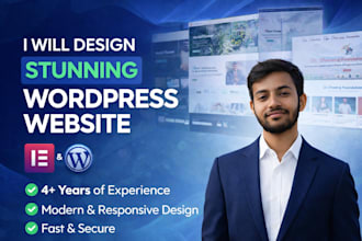 design stunning wordpress website