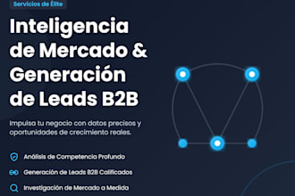 investigación de mercado y análisis de la competencia