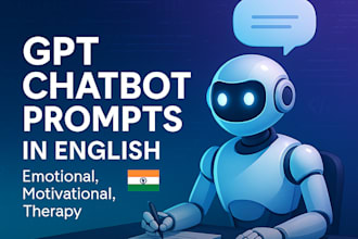 write emotional gpt chatbot prompts in english