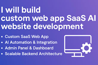 do ai consultation custom ai webapp saas website real estate website development