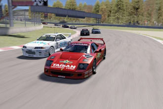 mod assetto corsa with enhanced visuals traffic and track setup