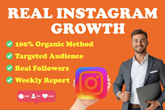 provide organic instagram growth and instagram marketing