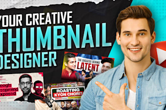 design a creative thumbnail in just a few hours