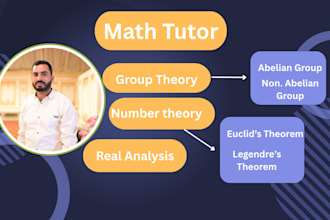be your online math tutor of group theory