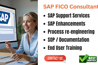 be your expert sap s4 hana fico consultant