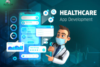 develop healthcare mobile and web app